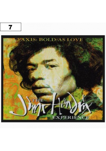 Naszywka JIMI HENDRIX Bold As Love (07)