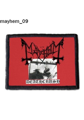 Naszywka MAYHEM "Deathcrush"
