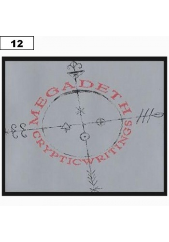 Naszywka MEGADETH Cryptic Writings (12)