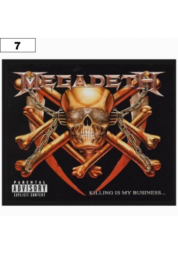 Naszywka MEGADETH Killing is My Business reedition (07)