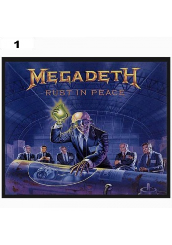 Naszywka MEGADETH Rust in Peace (01)