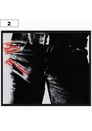 Naszywka ROLLING STONES Sticky Fingers (02)