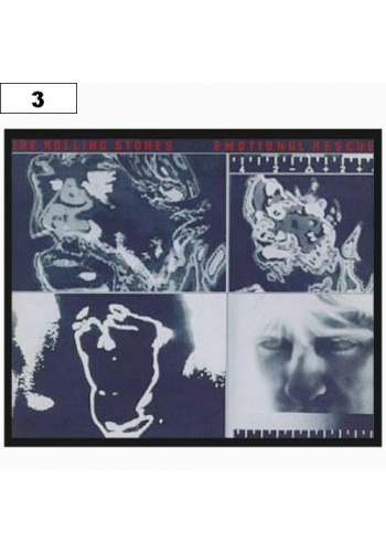 Naszywka ROLLING STONES Emotional Rescue (03)