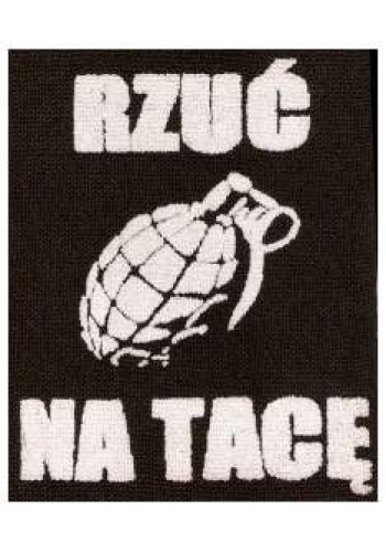 Naszywka "Rzuć na tacę"