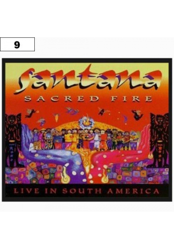 Naszywka SANTANA Sacred Fire (09)