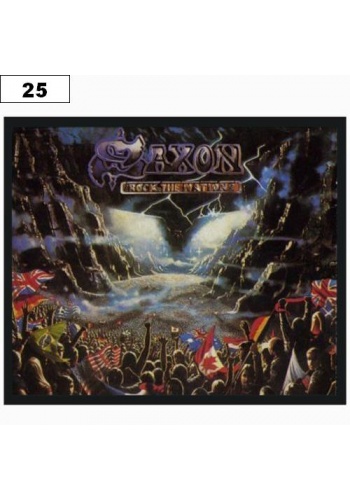 Naszywka SAXON Rock the Nations (25)