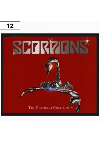 Naszywka SCORPIONS The Platinum Collection (12)