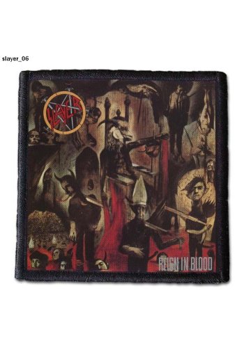 Naszywka SLAYER "Reign In Blood"