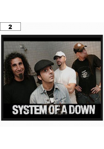 Naszywka SYSTEM OF A DOWN band photo (02)