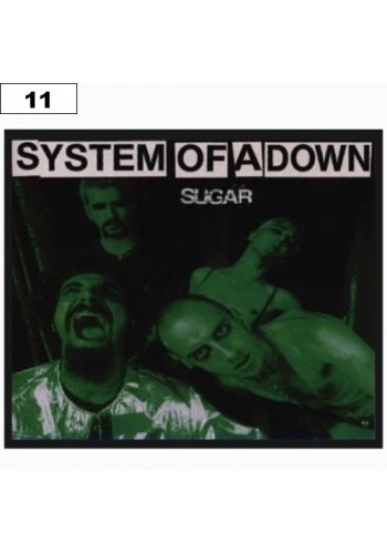 Naszywka SYSTEM OF A DOWN Sugar (11)