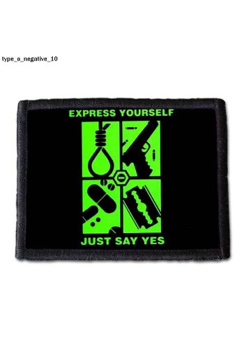 Naszywka Type O Negative "Express Yourself"
