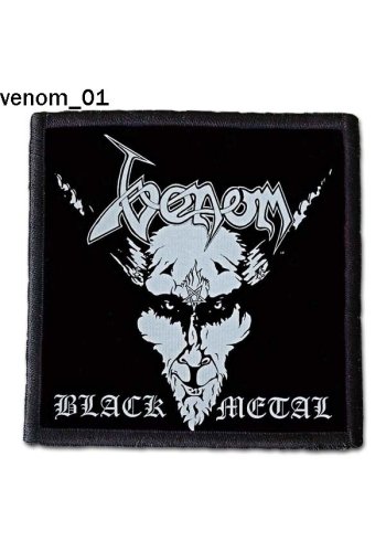Naszywka VENOM "Black Metal"