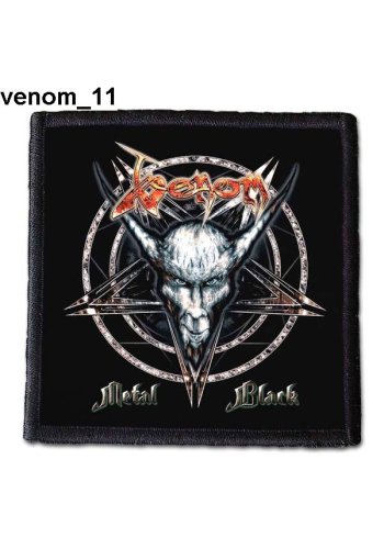 Naszywka VENOM Metal Black (05)