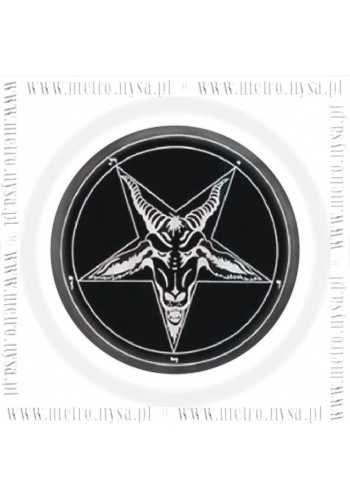 Plakietka PENTAGRAM kozioł (0029)