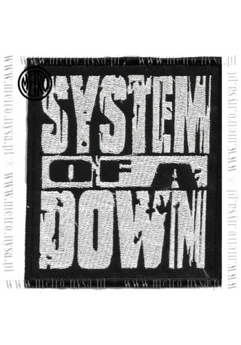 Prasowanka SYSTEM OF A DOWN logo