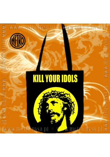 Torba ekologiczna "Kill Your Idols" face