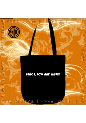 Torba ekologiczna"PEACE, LOVE (FL)