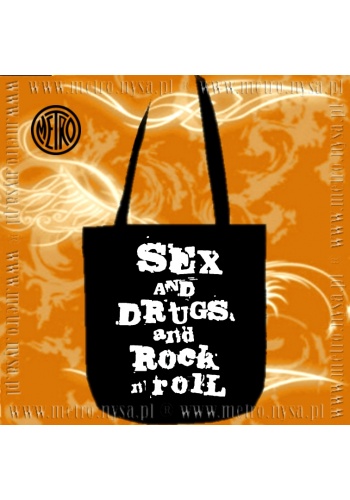 Torba ekologiczna "SEX DRUGS ROCK'N'ROLL"