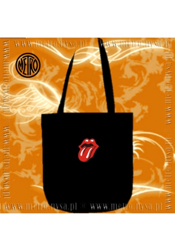 Torba ekologiczna THE ROLLING STONES małe logo